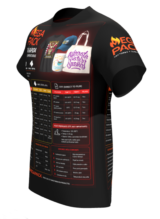 Mockup 3D — Camiseta Hombre